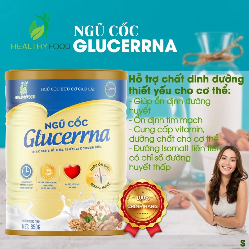 Sữa hạt ngũ cốc dinh dưỡng Glucerrna