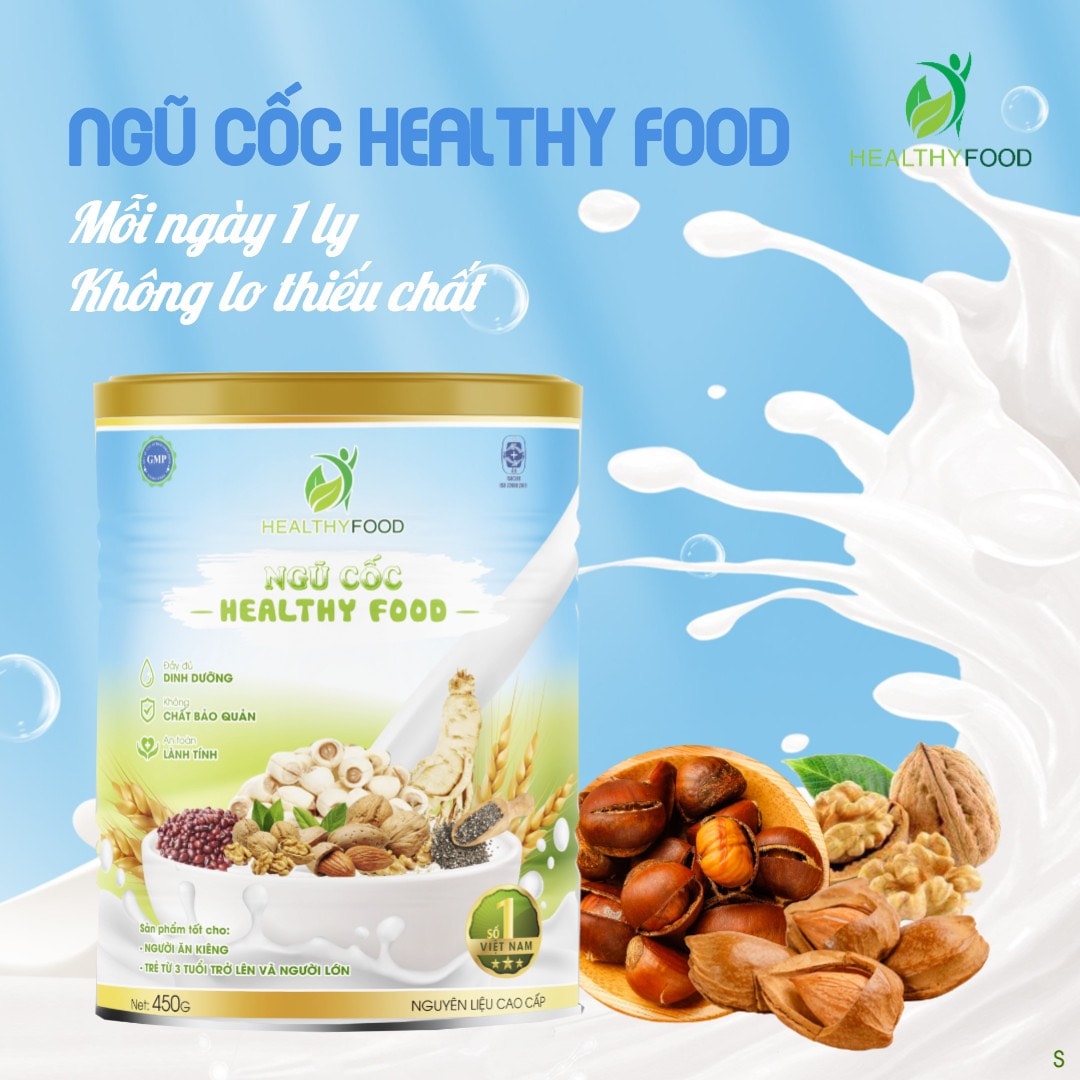 Ngũ Cốc Nhân Sâm Healthy Food tiện lợi cho người bận rộn