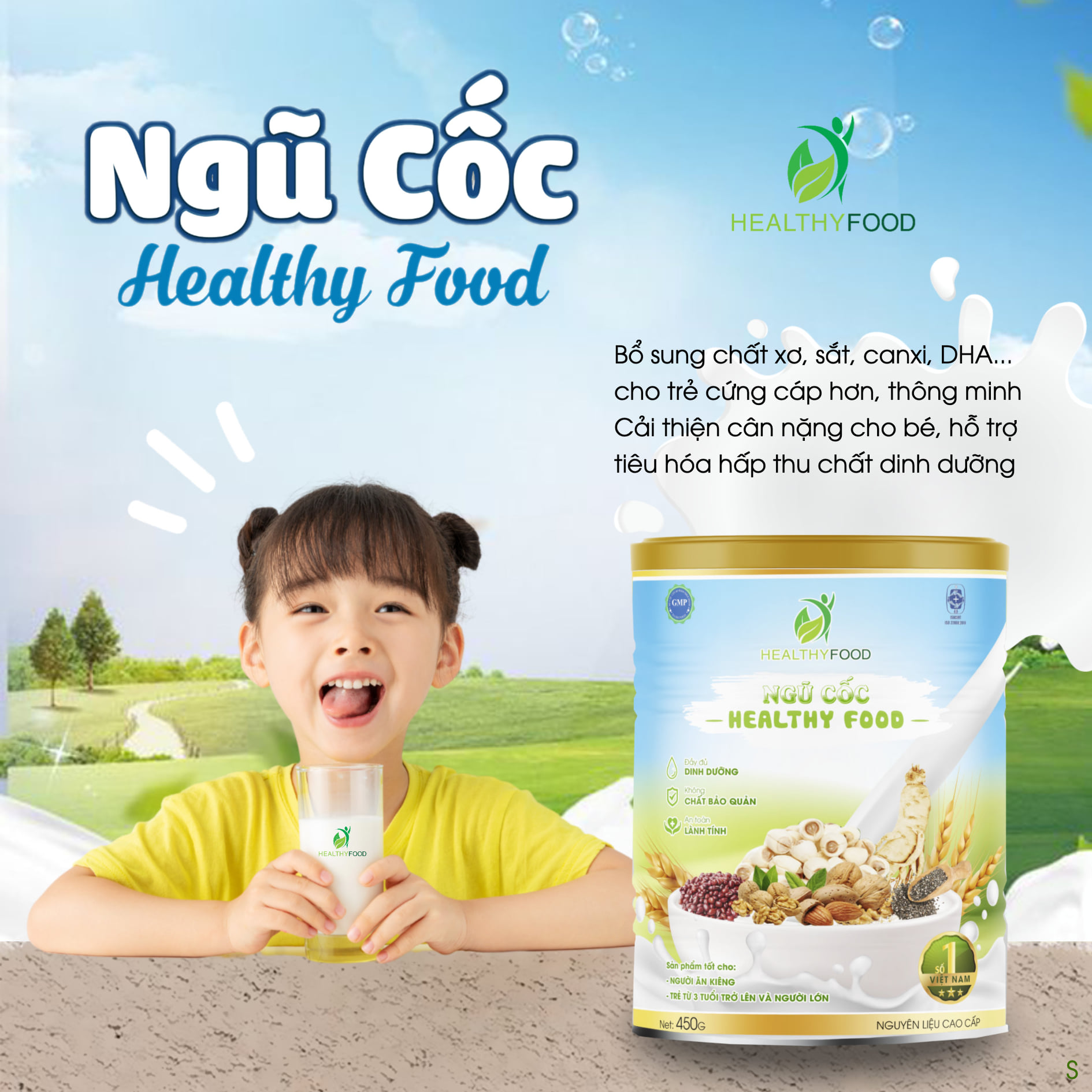 5 lý do vì sao nên chọn Sữa HealthyFood