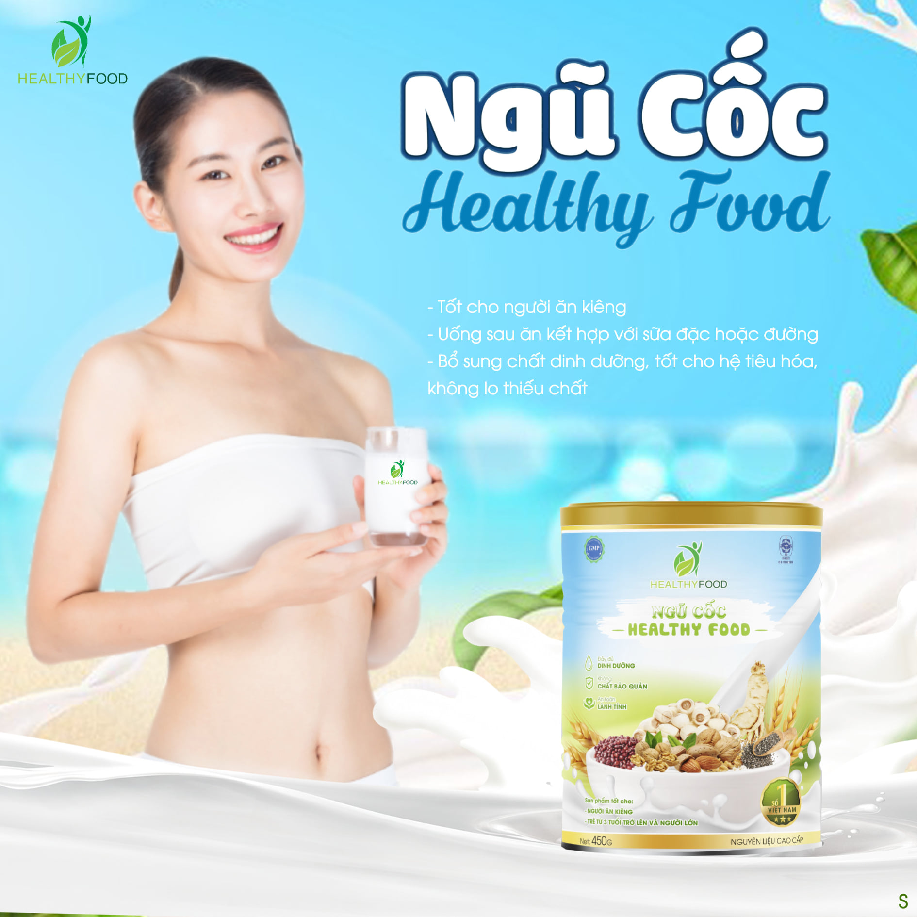 Vì sao nên chọn Bột Ngũ cốc giảm cân cho thực đơn ăn kiêng của bạn?