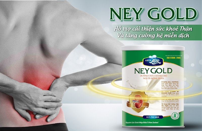 Sữa Ney Gold dành cho người bệnh thận