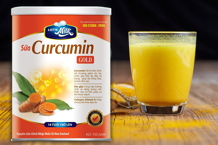 Lottemilk Curcumin Sữa nghệ công dụng thần kì