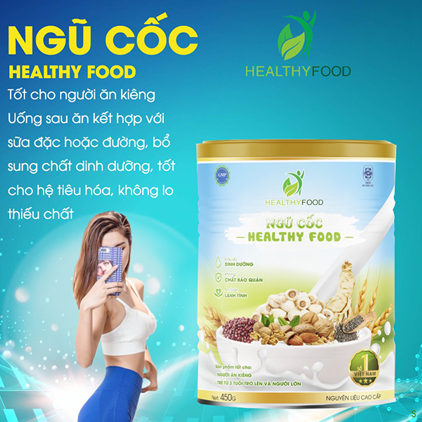 Bí quyết giảm cân bằng Bột ngũ cốc Healthyfood