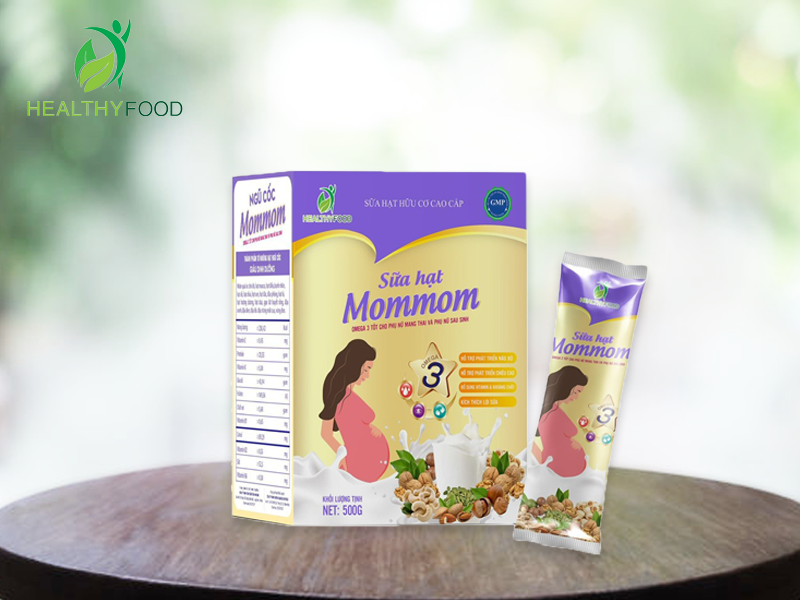 Cách pha mommom sữa hạt thơm ngon cho mẹ và bé luôn khoẻ
