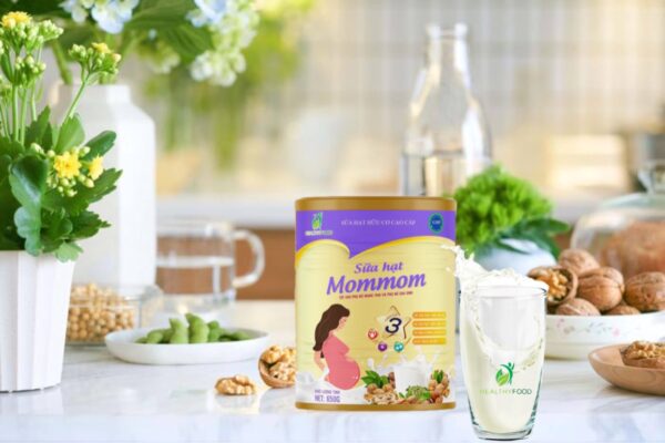 Cách pha mommom sữa hạt thơm ngon cho mẹ và bé luôn khoẻ